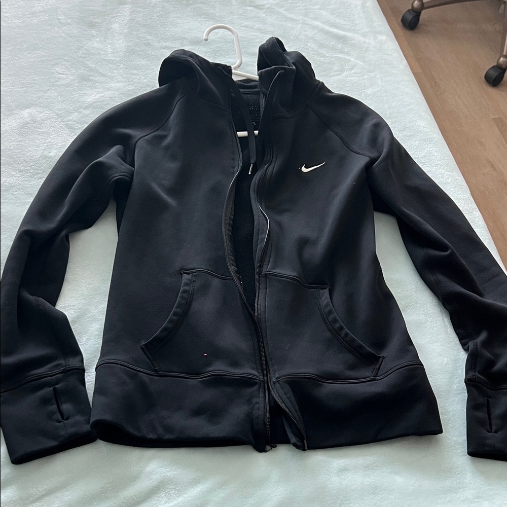 Nike Black Full-Zip Hoodie